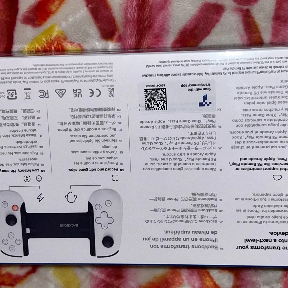 Sony White Gaming Controller for iPhone
